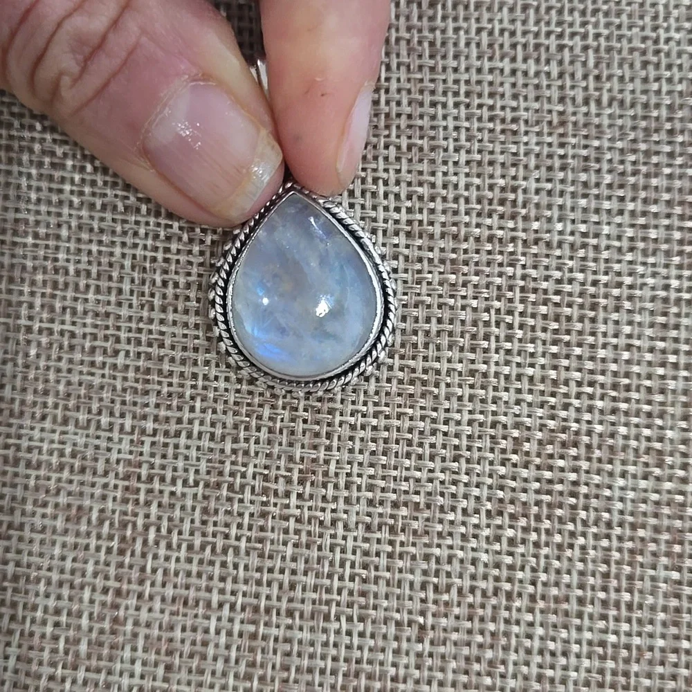 Moonstone Sterling Silver Pendant
